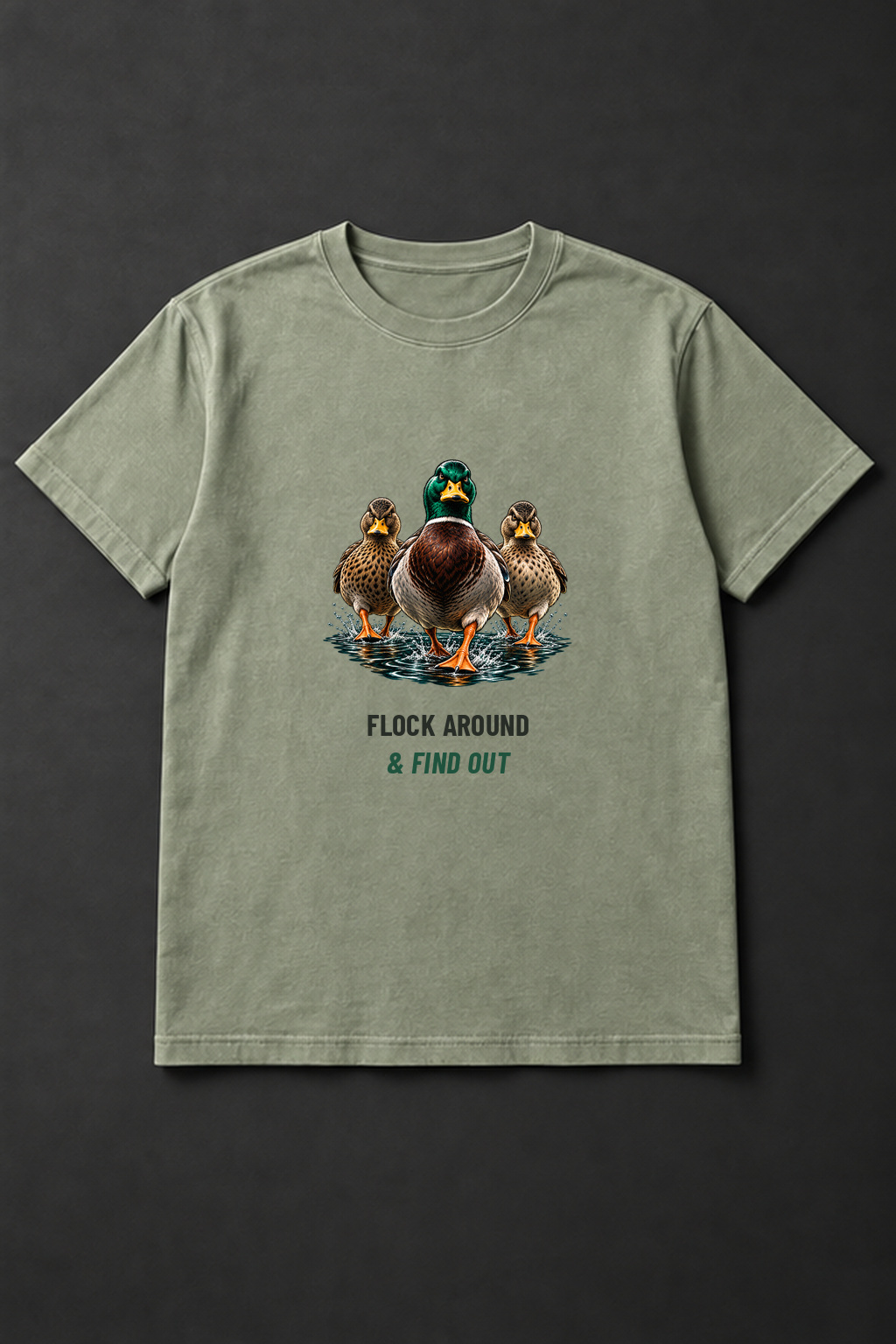 Flock Around & Find Out — garment study